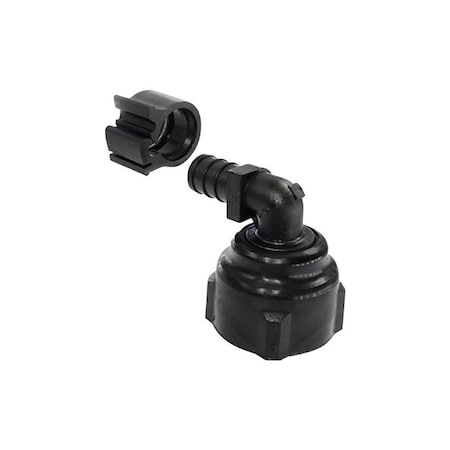 Pexlock Flair-It PEXLock 1/2 in. FPT X 3/4 in. D FPT Plastic Swivel Elbow 30811